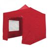 Easy Up Tent 3x3m Rood - Zeilen