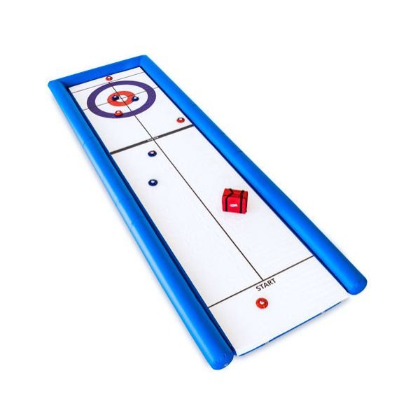 Curlingbaan / Curlingspel opblaasbaar