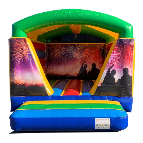 Springkussen Mini Vuurwerk met Dak Springkussen Mini Vuurwerk met Dak